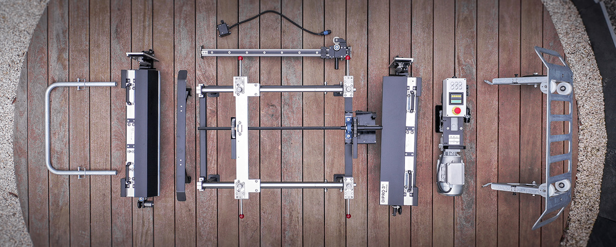 DIMOS 3x 簡単に分解可能