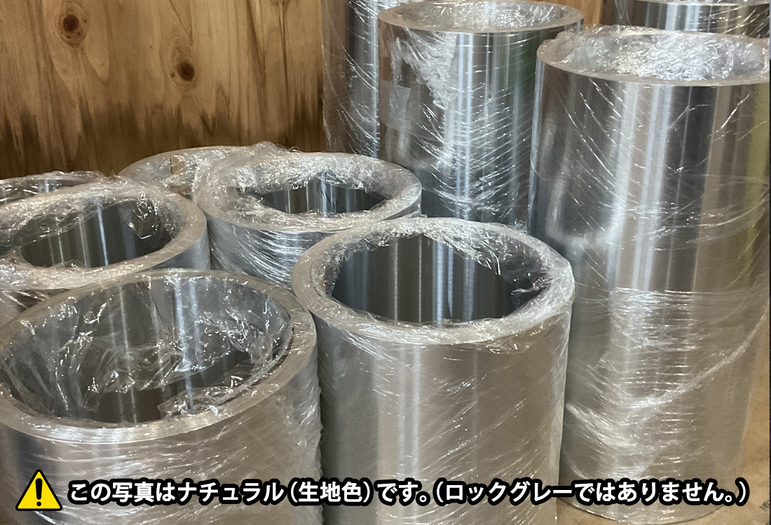 Zinc ロックグレー (エイジング加工有) 0.7(t)×1000(w)×5000(l)(単位:ミリ) 1ロール